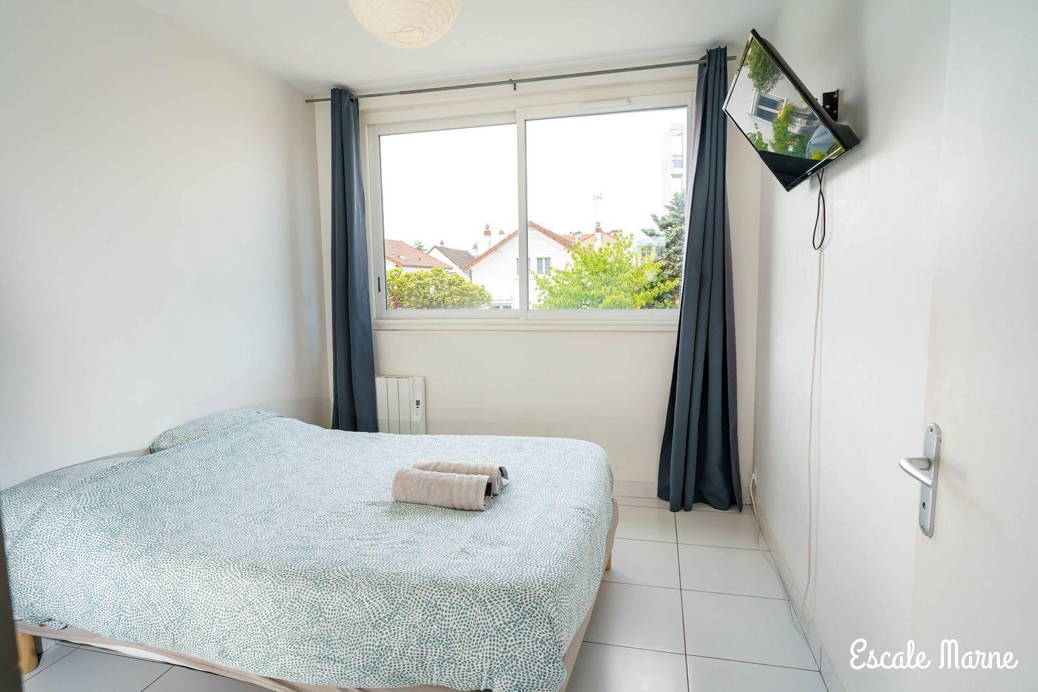 Escale-Marne Fr - 102 - Free Parking - Free Luggage Storage - All Equipped - Linen Included - Washing Machine - 10Mn Walk Metro 8 - Rer A - Panoramic View - From 1 To 4 Guests Maisons-Alfort Exterior foto
